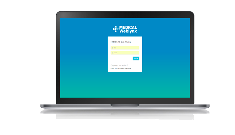 Weblynx - Medical tela desktop